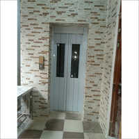 Galvanized Steel Half Glass Elevator Door