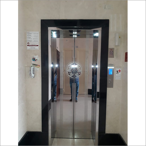Designed Glass Elevator Door - Stainless Steel, Electric Power Supply | Control Device: Calling Box, Remote Controller, Drive Type: AC/DC, Usage: Building & Residential Elevators