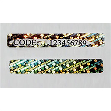 Custom Scratch Hologram