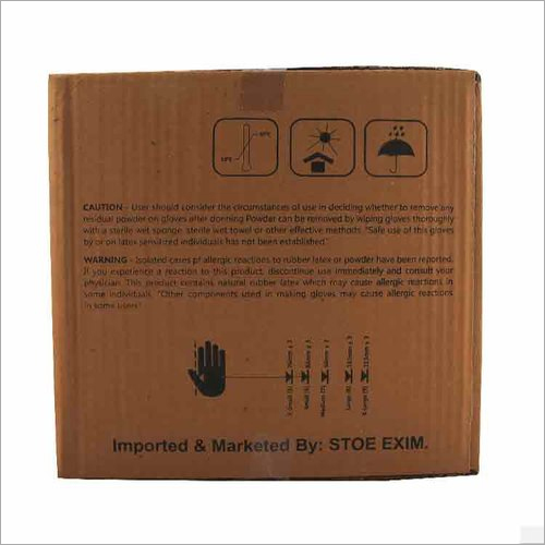 White Non Sterile Ambidextrous Examination Gloves