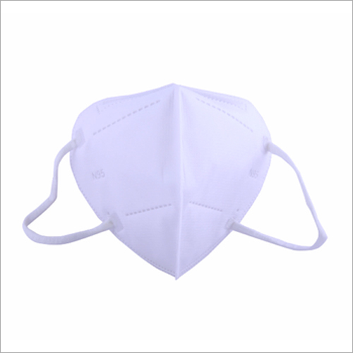 N95 Disposable Foldable Mask - Cotton, Five Layers, Antibacterial | Unisex Design, Elastic Ear Loops, Enhanced Breathability