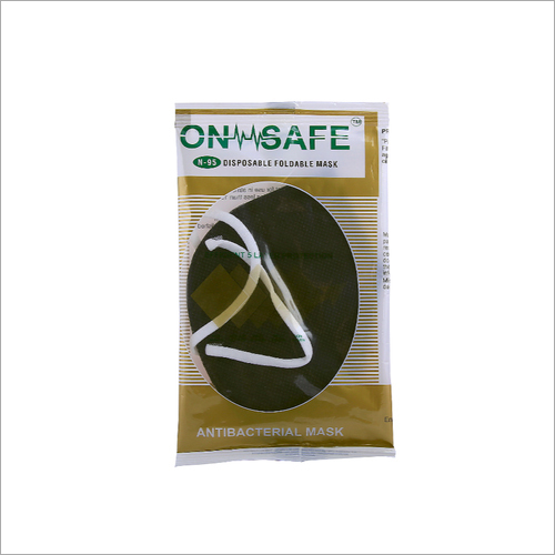N95 Disposable Foldable Mask - Cotton, Five Layers, Antibacterial | Unisex Design, Elastic Ear Loops, Enhanced Breathability