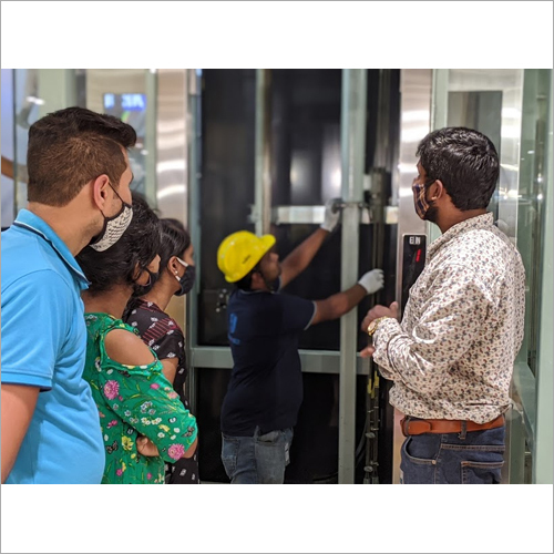 Industrial Elevator Installation Service - Glass, Stainless Steel, Mild Steel | Gearless And Geared Traction, Automatic And Manual Doors, Maximum Rise 90m, Capacity 1904 Kg, Cost-effective Plans