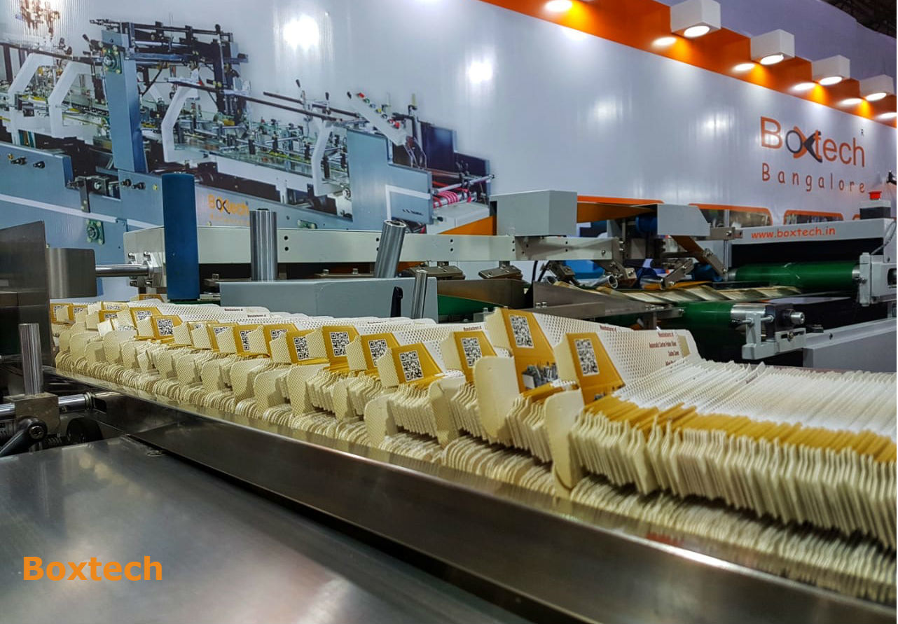 Boxtech Carton Collector Machine Conveyor Speed: 250m/m To 350m/m M/m