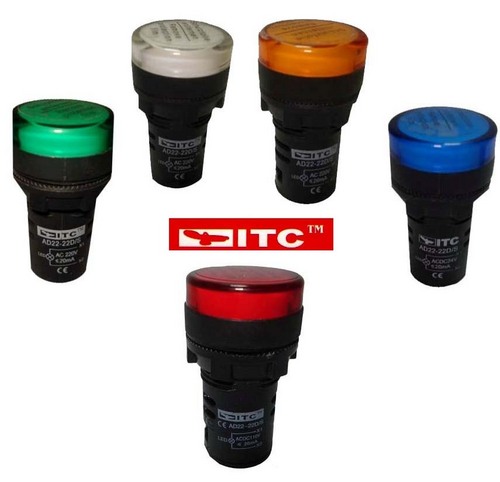 मल्टीकलर 22.5 एमएम इंडिकेटर