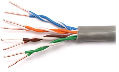 Cat-6 Indoor Cable - Conductor Material: Copper