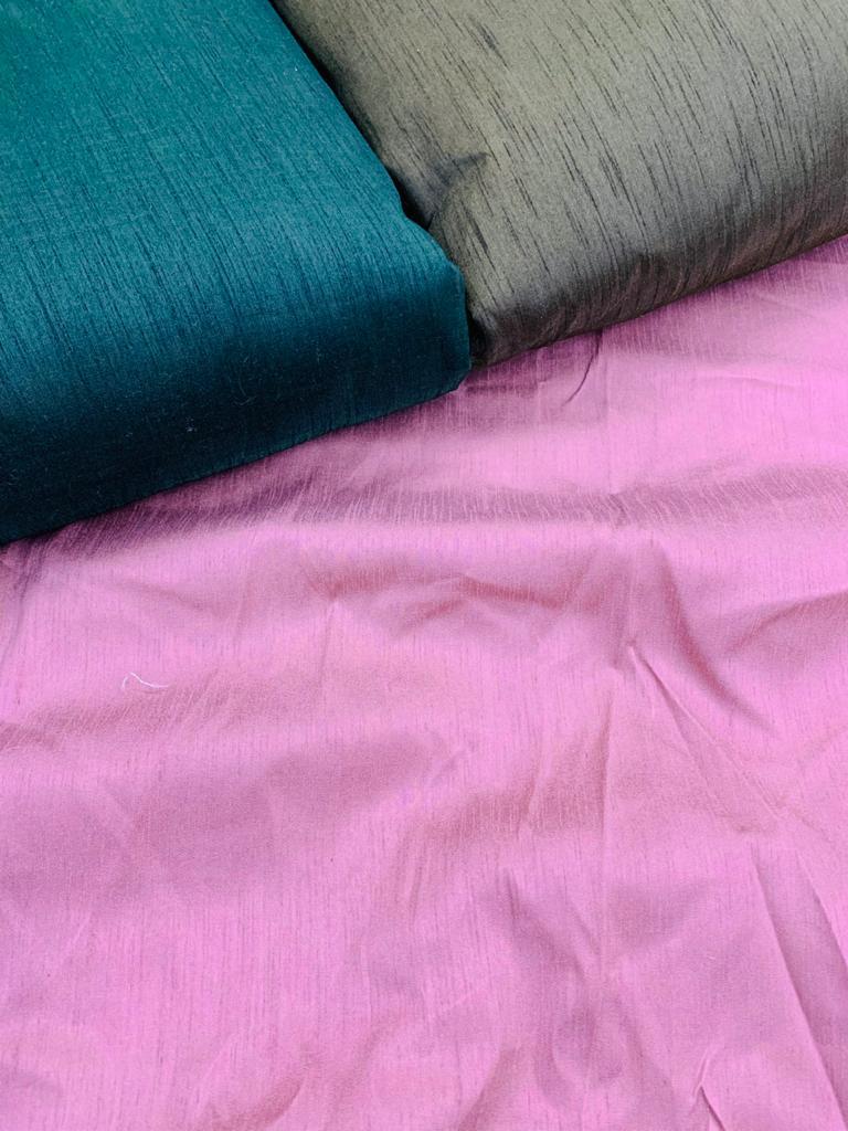 Banglori Fabric - Plain Thick Material, Available In Different Colors, Customizable Length In Meter (M), Texture And Pattern: Plain