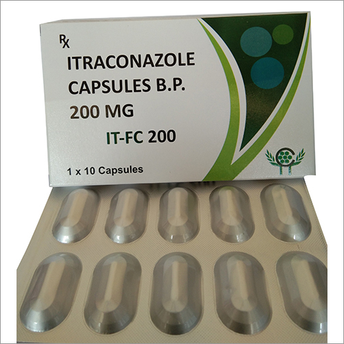 200 मिलीग्राम इट्राकोनाजोल कैप्सूल BP