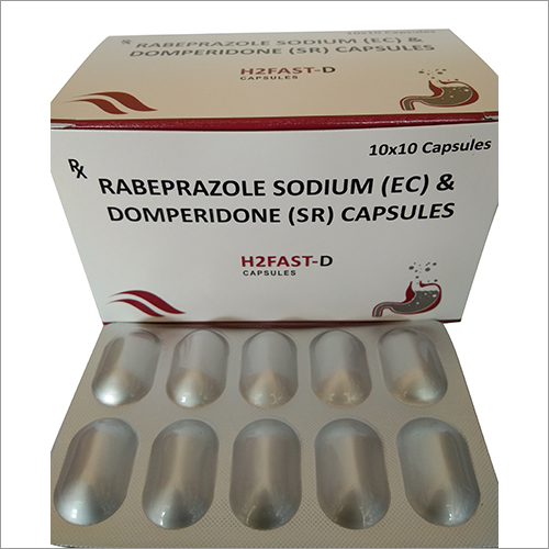 रबप्राजोल सोडियम (ईसी) और डोमपरिडोन (एसआर) कैप्सूल
