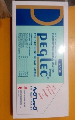 Peglec Sachet Ingredients: Potassium Chloride