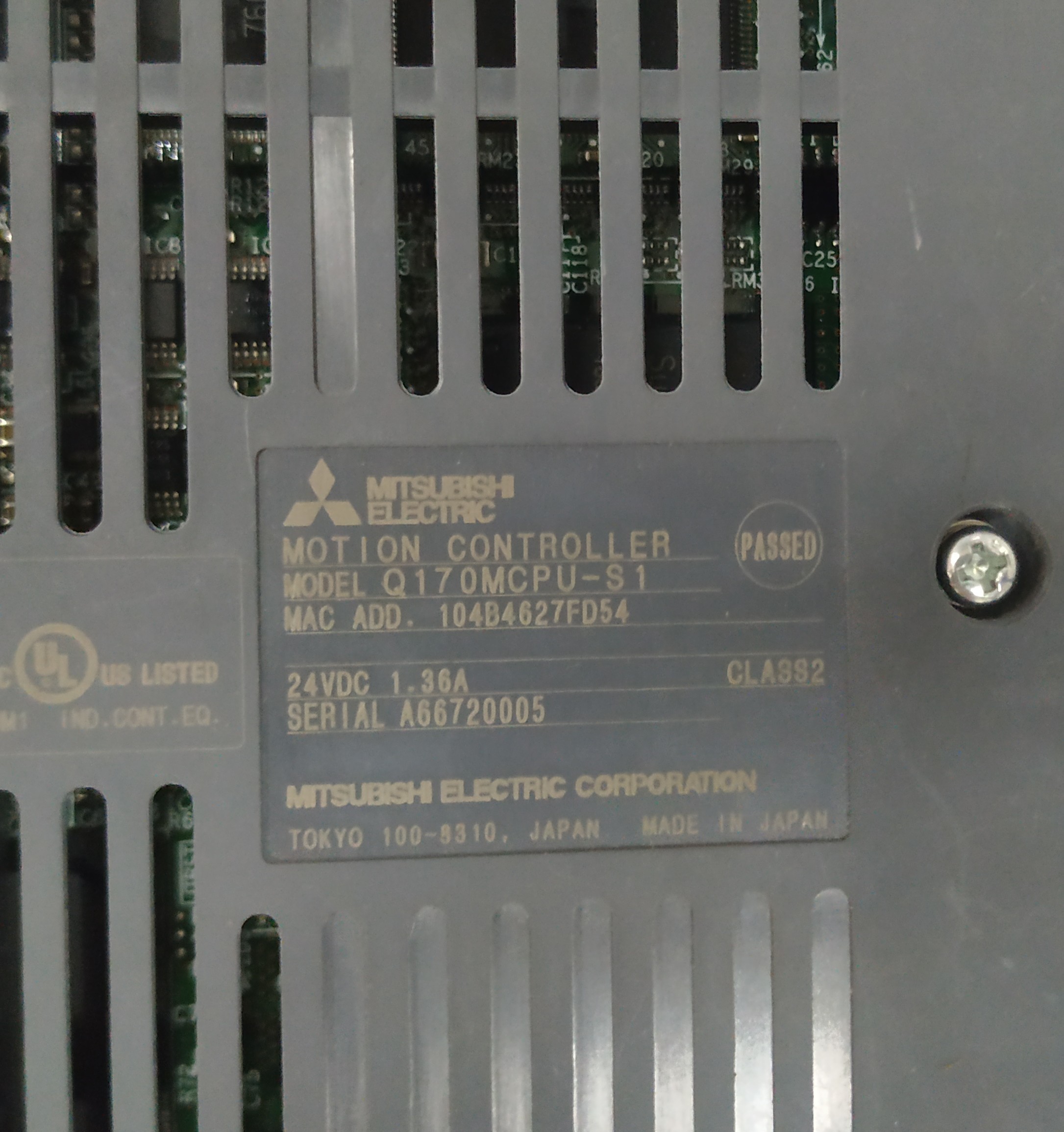 Mitsubishi Motion Controller Module Q170mcpu