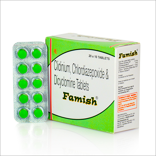 क्लिडिनियम और डायसाइक्लोमाइन टैबलेट