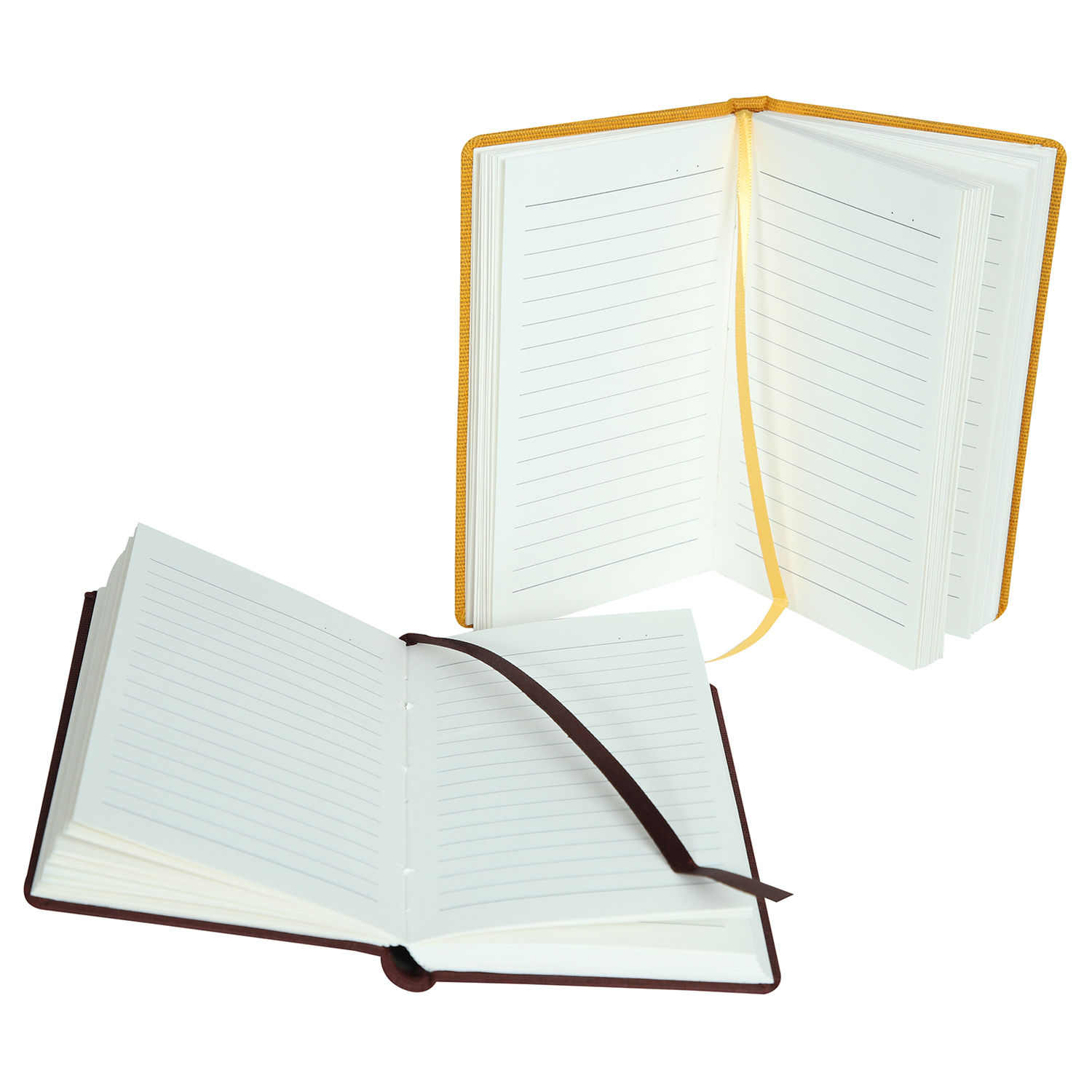 Features Include An Elastic Band Closure Comma Regina - A6 Size - Hard Bound Notebook (Maroon And Mustard Yellow))