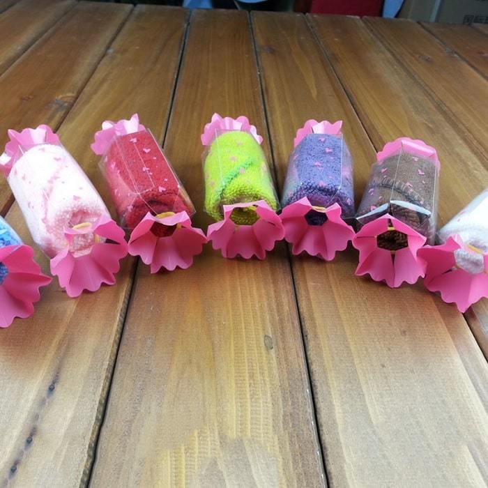 Candy Shaped Napkin - Cotton Material, 12 X 5.5 X 4.5 Cm Dimensions, Suitable For Children And Women