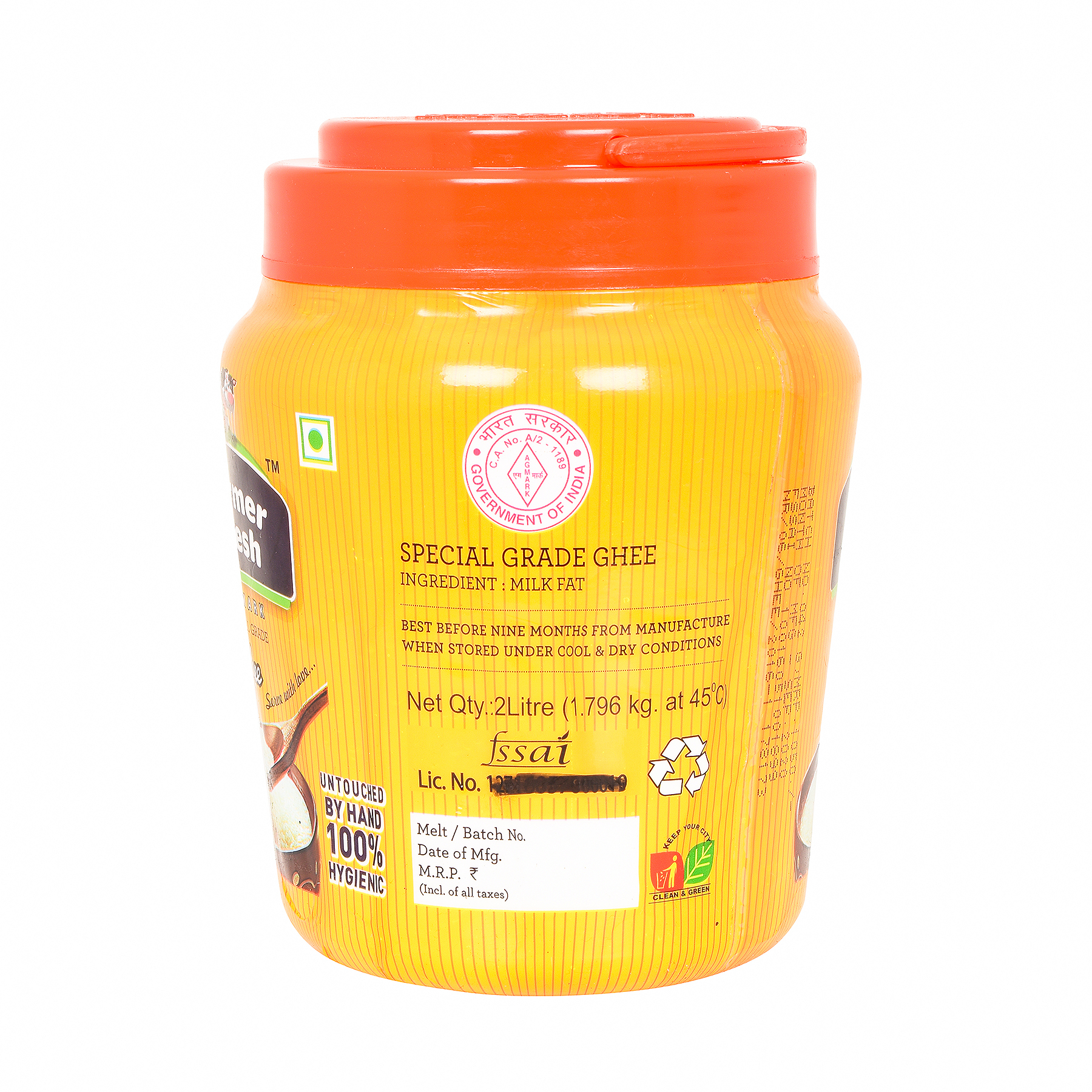 Yellow Buffalo Ghee
