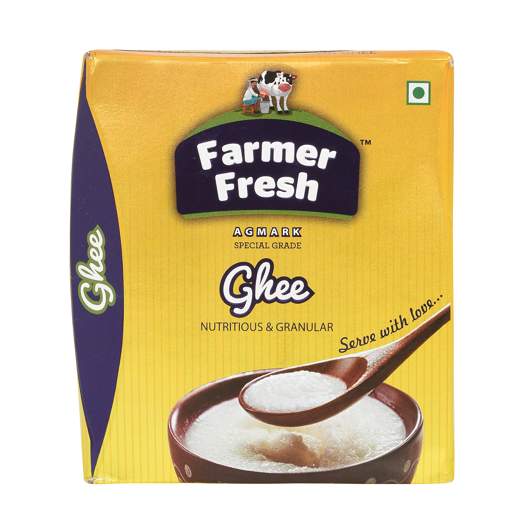 500ml Pure Desi Ghee - Pure Cow Ghee, Yellow Color | Made From Fresh Cow Milk, Ideal For Cooking And Religious Ceremonies