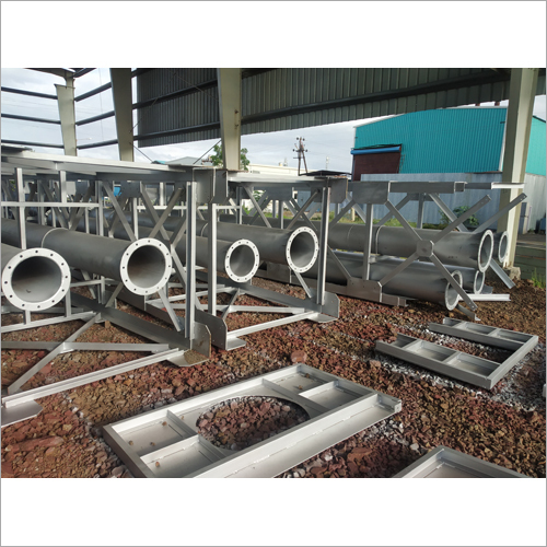 Industrial Chimney - Mild Steel & Stainless Steel | Customized Size, Combination Exhaust Type
