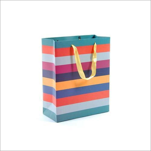 Multicolor Colored Paper Carry Bags