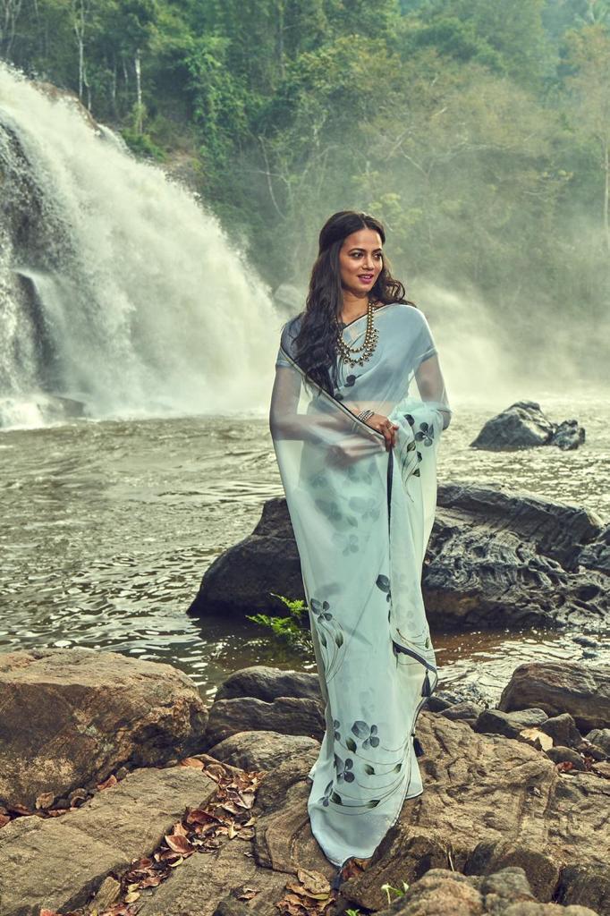 Designer Soft Organza Saree