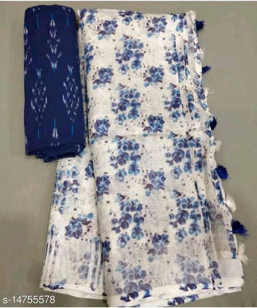 Daily Wear Soft Linen With Digital Print