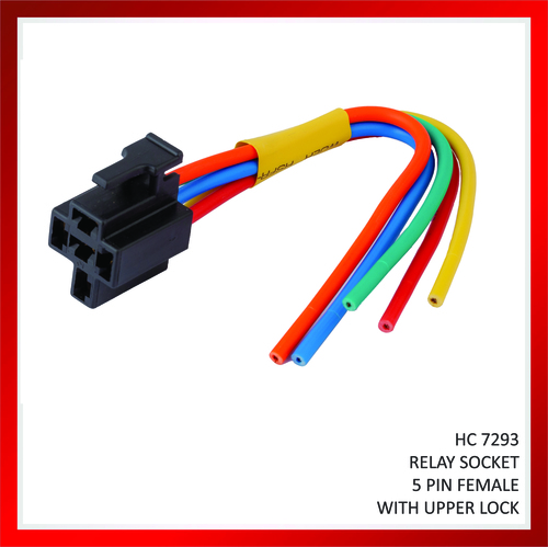 5 पिन महिला रिले सॉकेट
