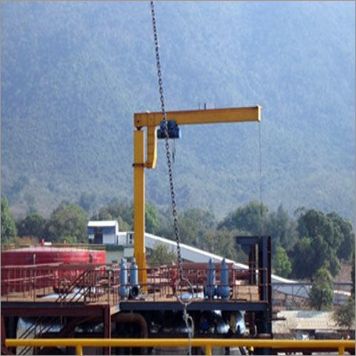 Jib Cranes - Color: Yellow