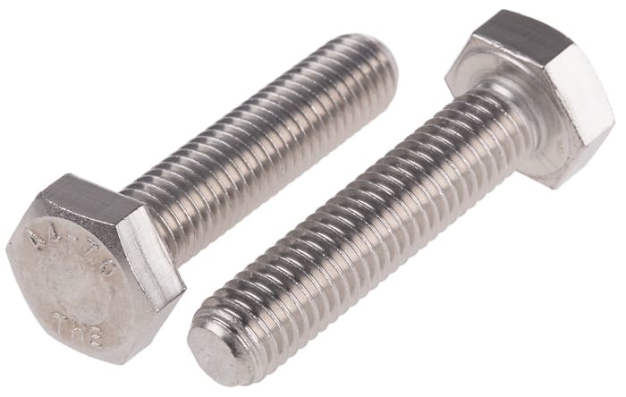 Hex Bolts - Galvanized Metal Alloy, 6mm - 100mm Size, 10mm - 300mm Length, Brown Color | Corrosion Resistant, Excellent Threading, High Strength