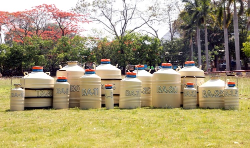 एल्यूमीनियम तरल नाइट्रोजन कंटेनर