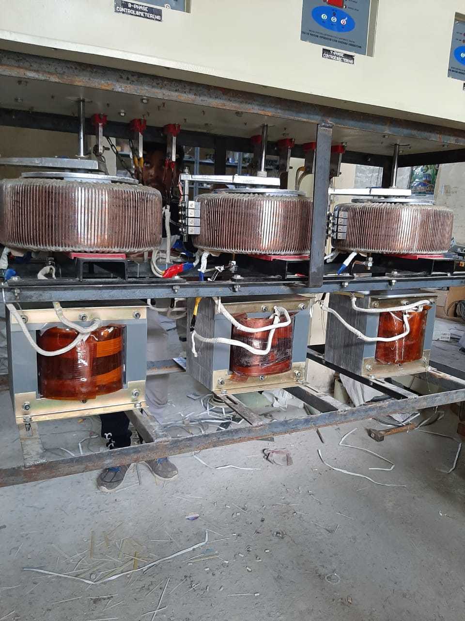 Industrial Servo Voltage Stabilizer - 240 To 460 Volts Range, Three Phase, High Efficiency Voltage Regulation