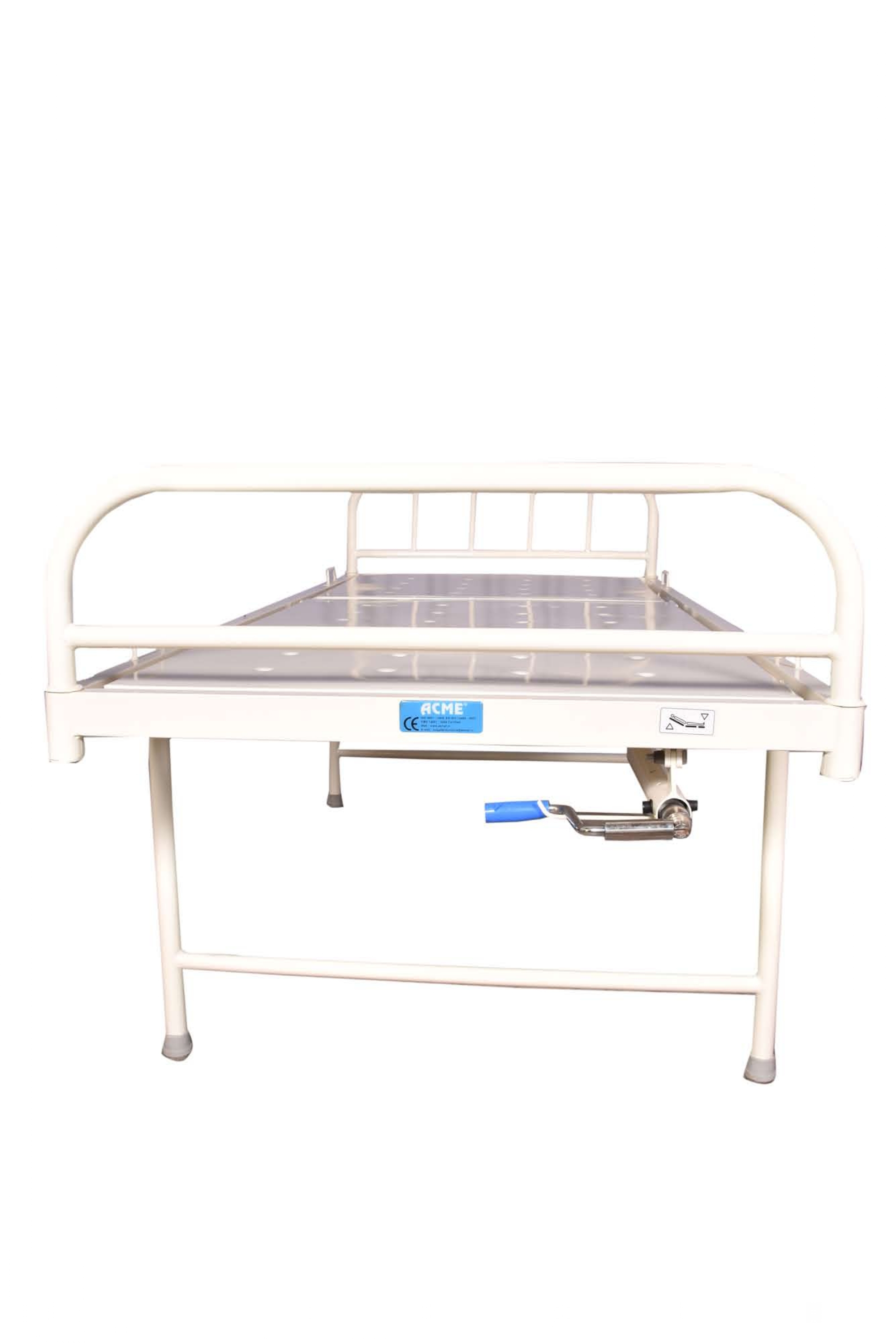 Semi Fowler Bed General - Color: White