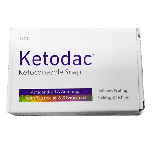 स्केलिंग केटोकोनाज़ोल साबुन से राहत देता है