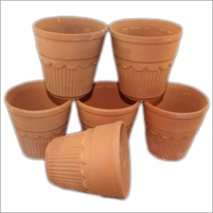 Brown Clay Kulhad Glass