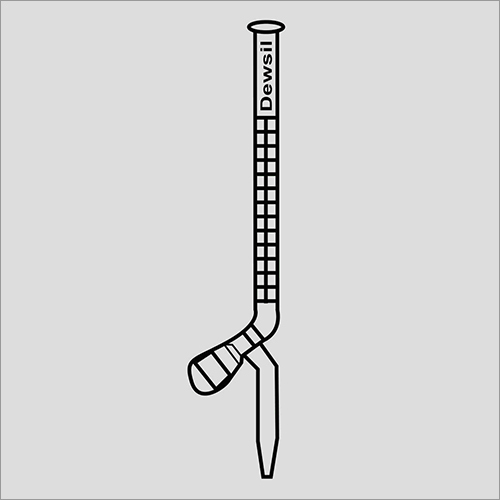 Laboratory Burettes - Durable Glass Tube, 100mL Capacity, Precision Measurement | Ideal for Titration and Chemical Analysis