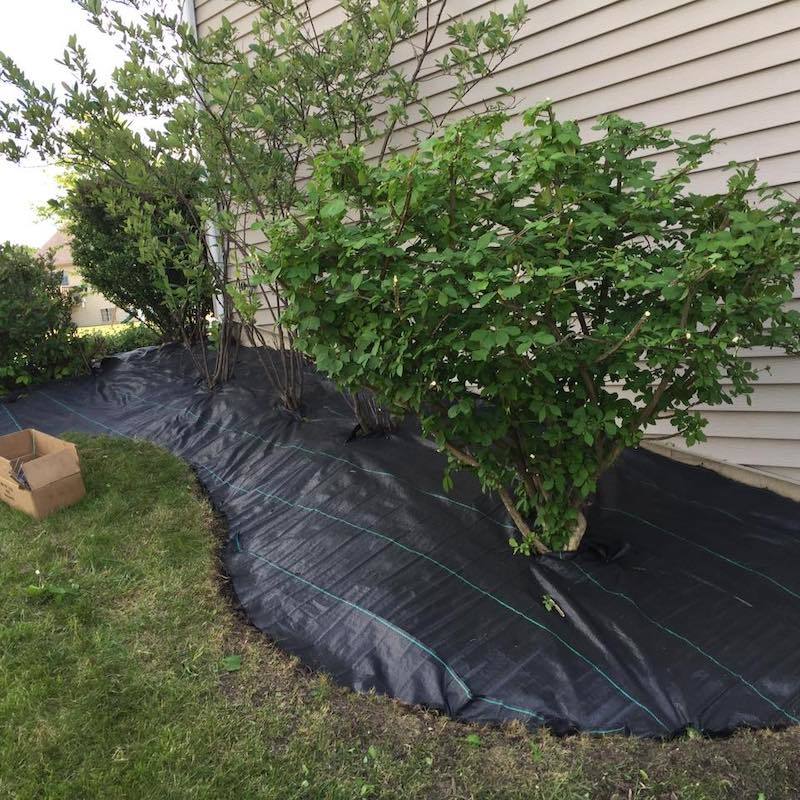 Weed Control Mat Base Material: Hdpe