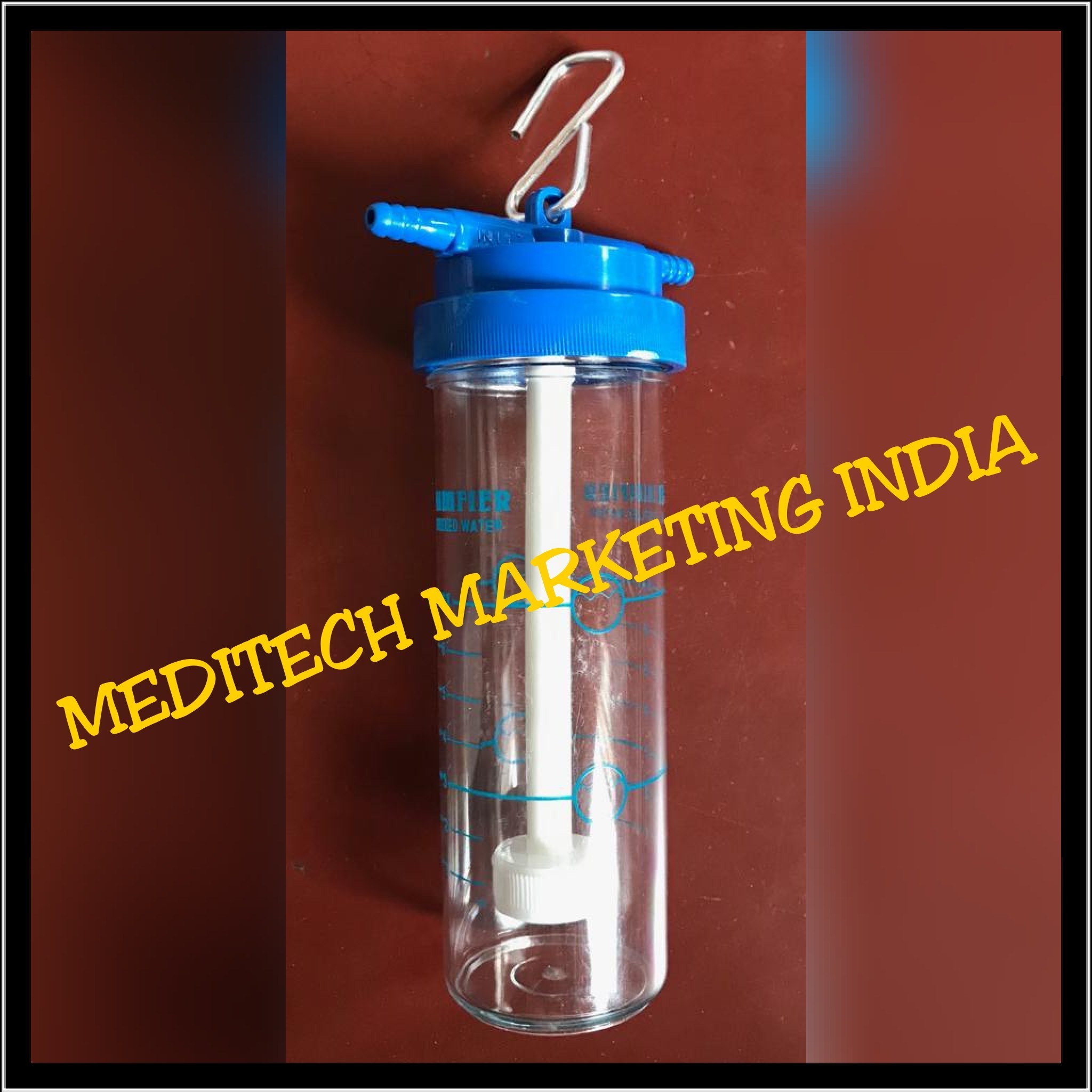 Humidifier Bottle - Poly Carbonate, 200ml Screw Type | Designed For Hospital Use, White Color, Weighs 200 Grams, Ideal For Bulk Application