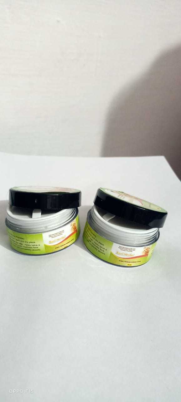 Savi Herbal Face Cream - 100 Grams Nourishing Anti-wrinkle Pigmentation Remover Instant Glow Skin Brightening Moisturizing Anti-tan Blackhead Removal
