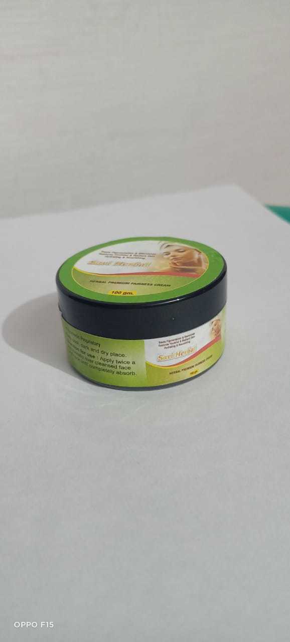 Savi Herbal Face Cream - 100 Grams Nourishing Anti-wrinkle Pigmentation Remover Instant Glow Skin Brightening Moisturizing Anti-tan Blackhead Removal