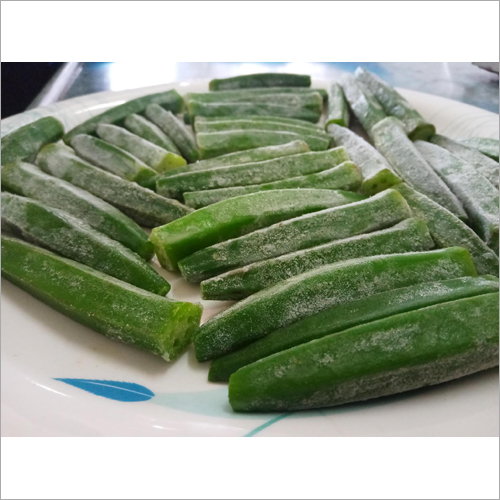 Frozen IQF Whole Okra