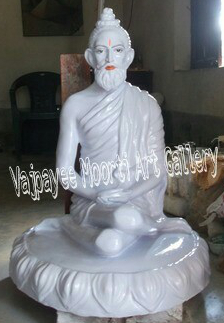 Marble Loknath Baba Moorti