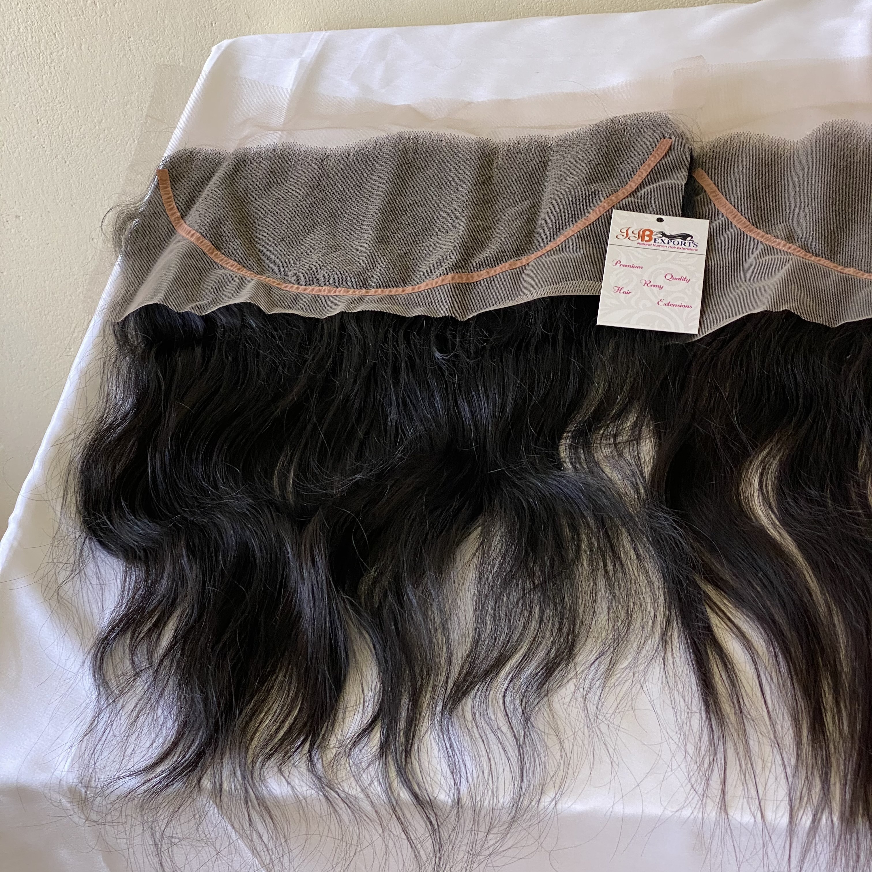 Natural Black 13x4 Raw Unprocessed Cuticle Aligned Virgin Human Hair Brazilian/indian Hd Lace Frontal