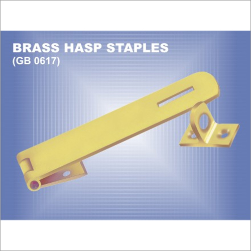 Brass Hasp Staples