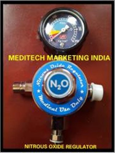Nitrous Oxide Regulator Single Stage Single Gauge Application: Hospital