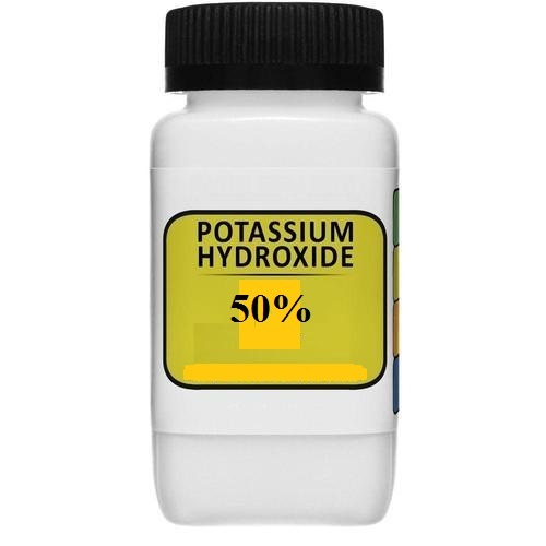 Potassium Hydroxide Solution 50% Boiling Point: 140*c