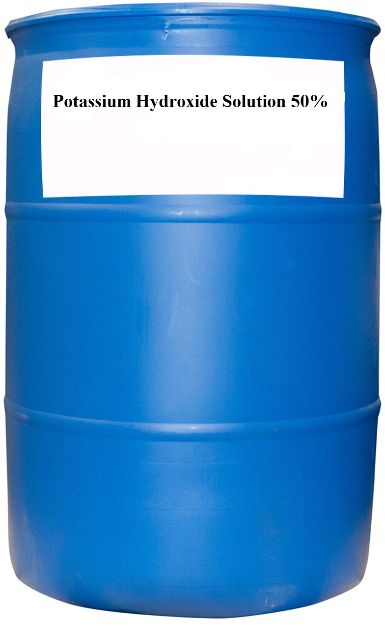 Potassium Hydroxide Solution 50% Boiling Point: 140*c