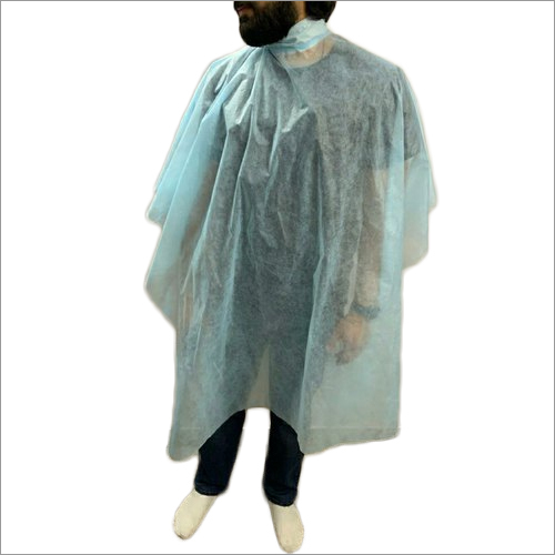 सफेद डिस्पोजेबल रोब