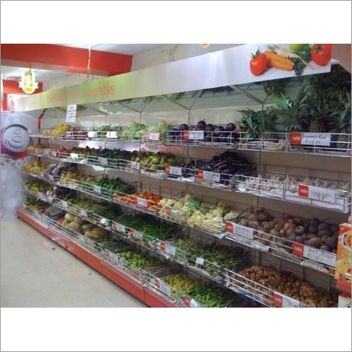 Fruits And Vegetable Racks - Capacity: 50-100 Kg/Day