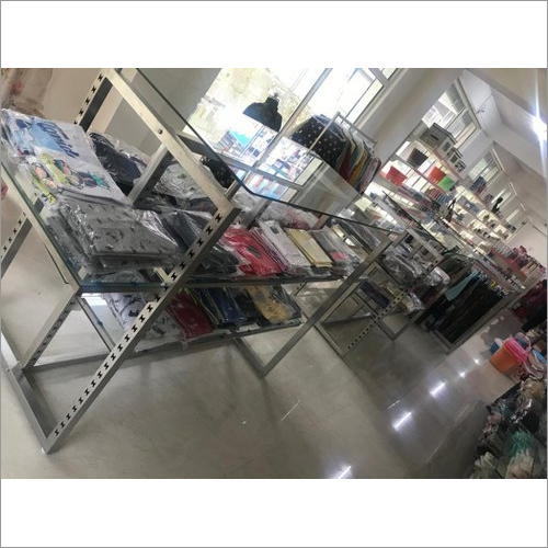 SS Glass Display Rack