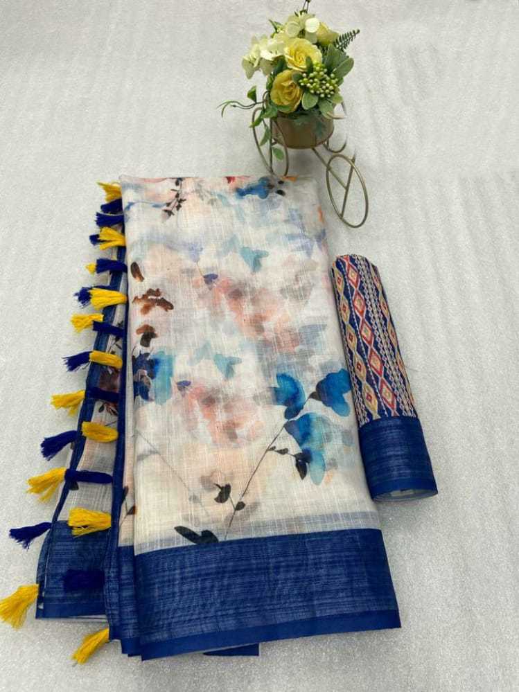 Daily Wear Linen Saree