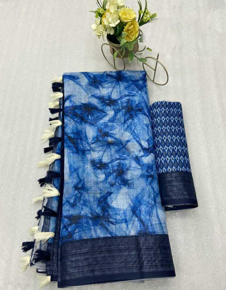 Daily Wear Linen Saree