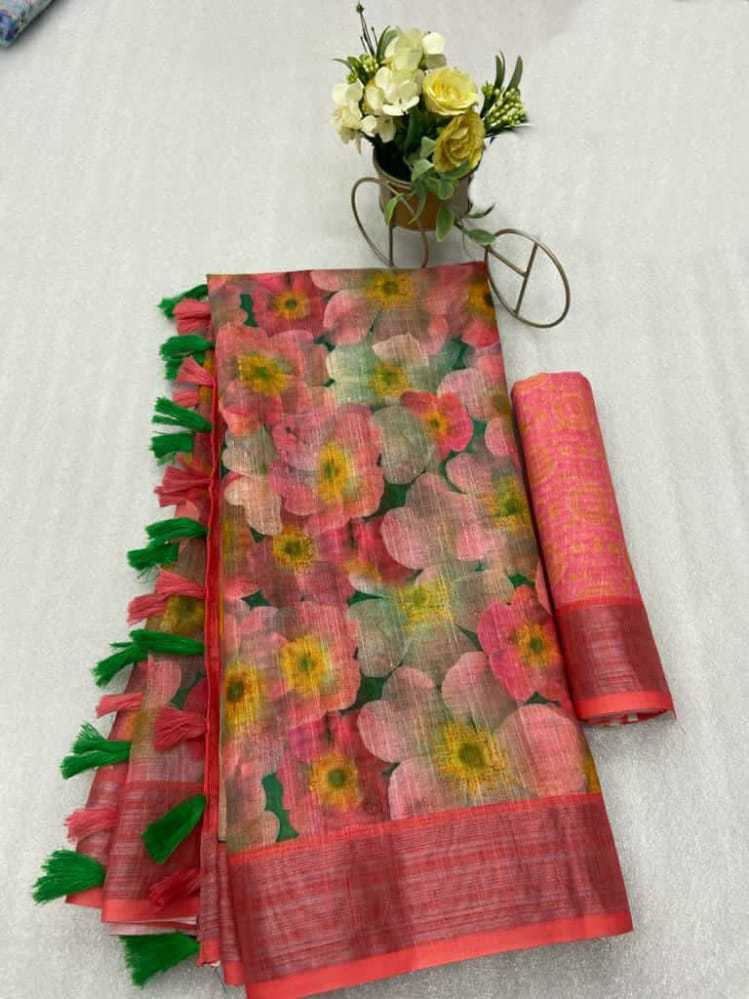 Daily Wear Linen Saree